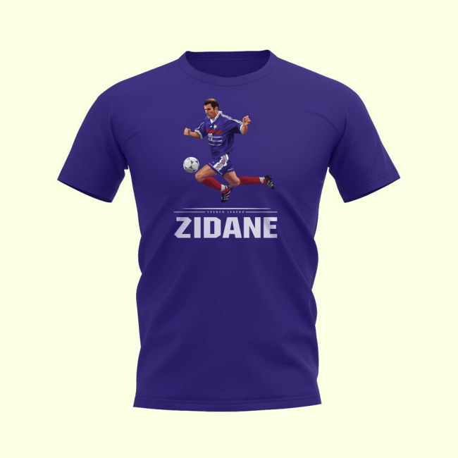 Premium Zinedine Zidane Player Professional Athletic Replica