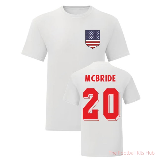 Brian McBride USA National Hero Tee (White)