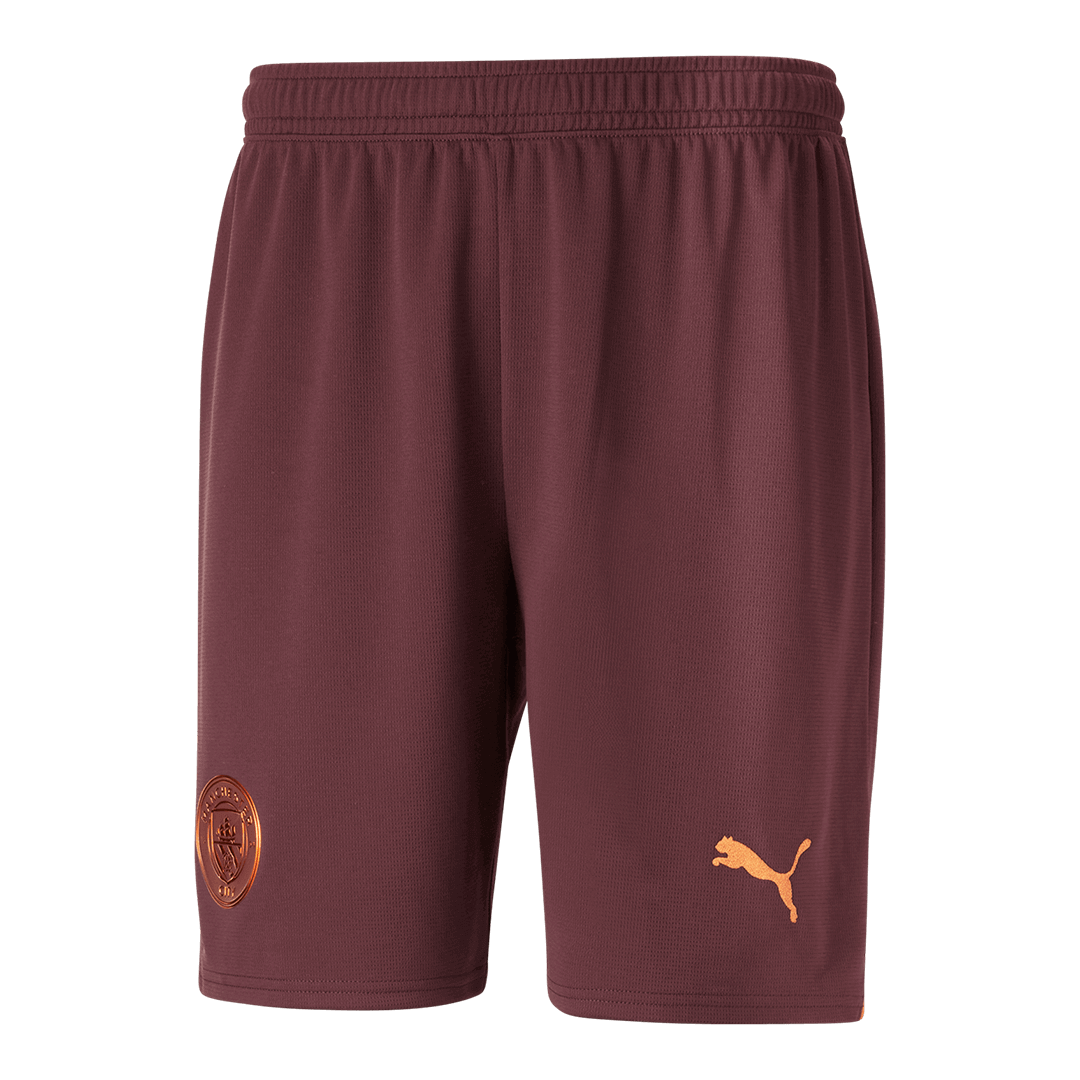 Manchester City Away Soccer Shorts 2023/24 Authentic Kit