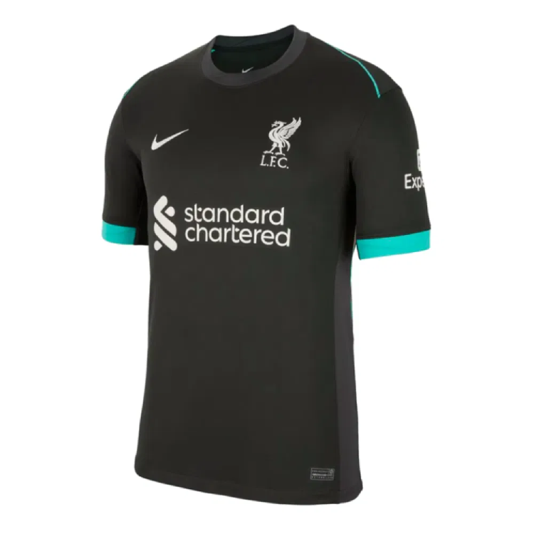 Diogo Jota's 2024-25 Away Jersey for Liverpool Football Club