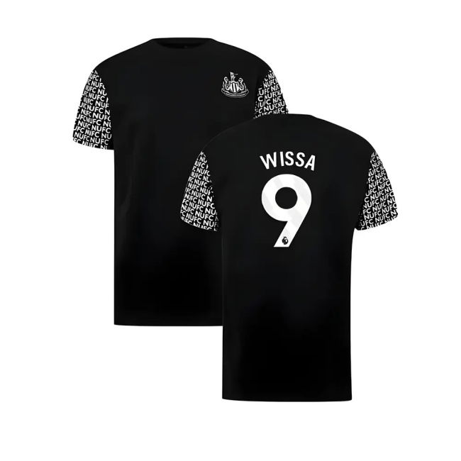 Authentic 2025-2026 Newcastle T-shirt With Retro Design