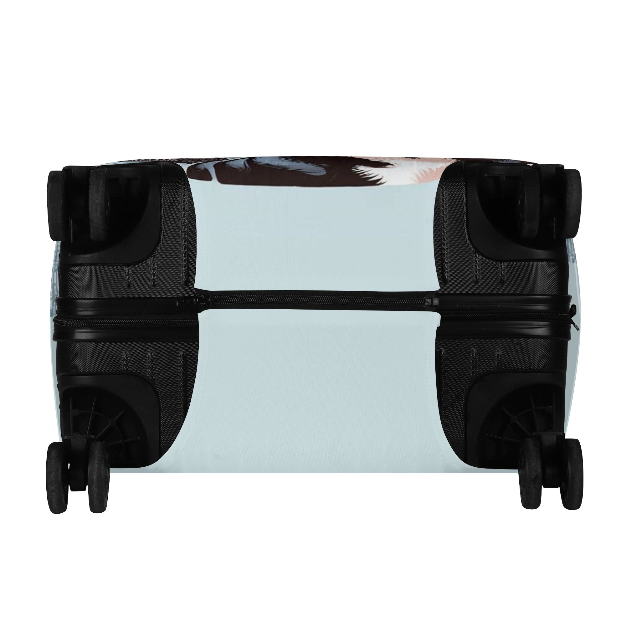 Durable Everyday French Vibes - Luggage Cover for Dog Owners