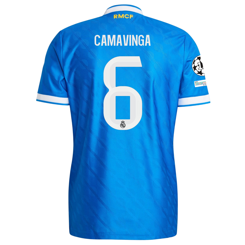 Real Madrid Real 2025-2026 UCL Third Jersey – Authentic Shirt