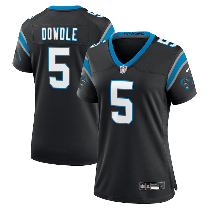 None Rico Dowdle CAR Panthers Timeless Pro-Level Jersey Game Day Wear