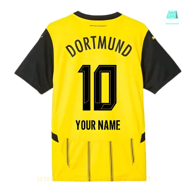 2024-2025 Borussia Dortmund Home Shirt (Your Name)