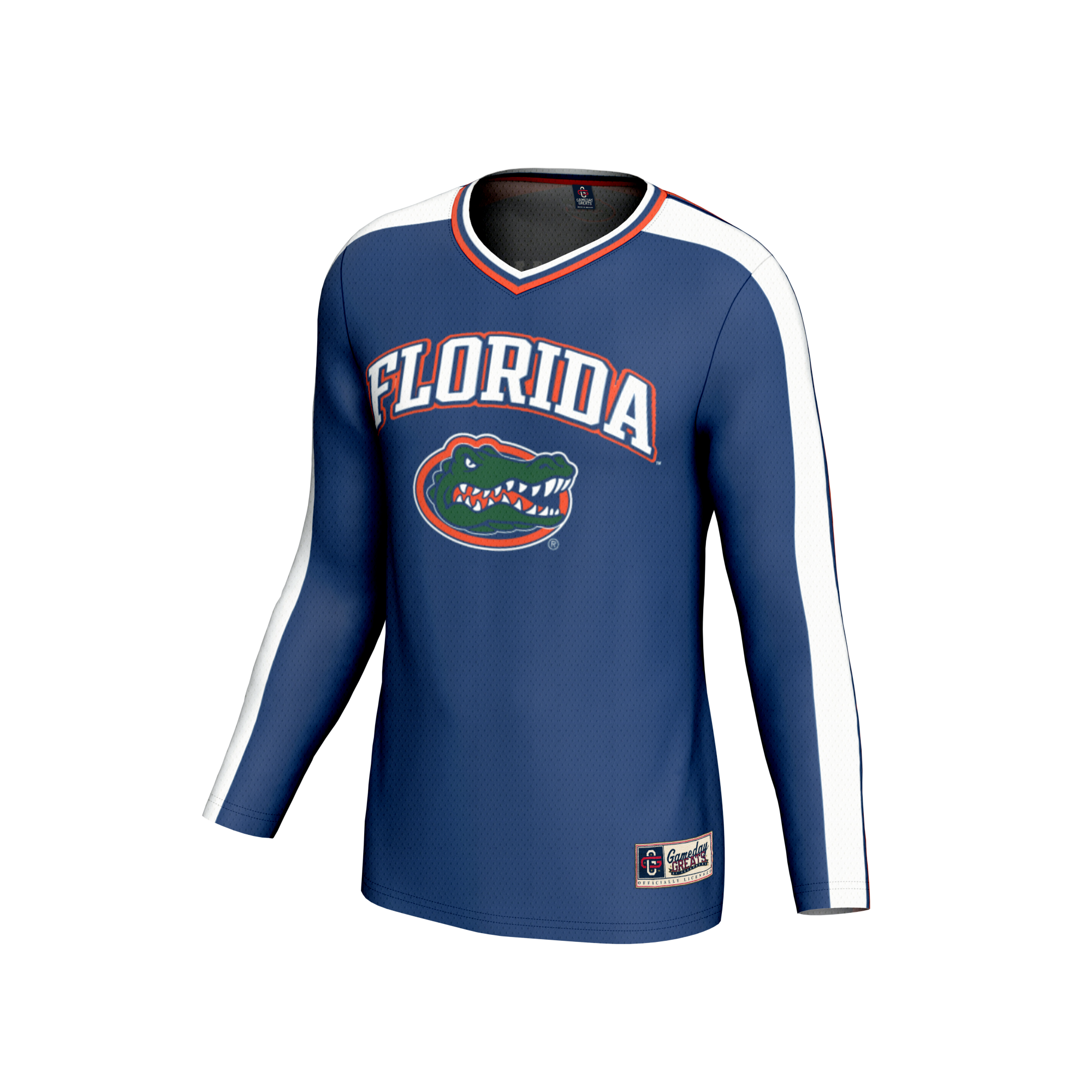 [DDG] Florida Gators GameDay Greats Unisex NIL Pick-A-Player Lightweight Collegiate Volleyball Fashion Jersey - Royal