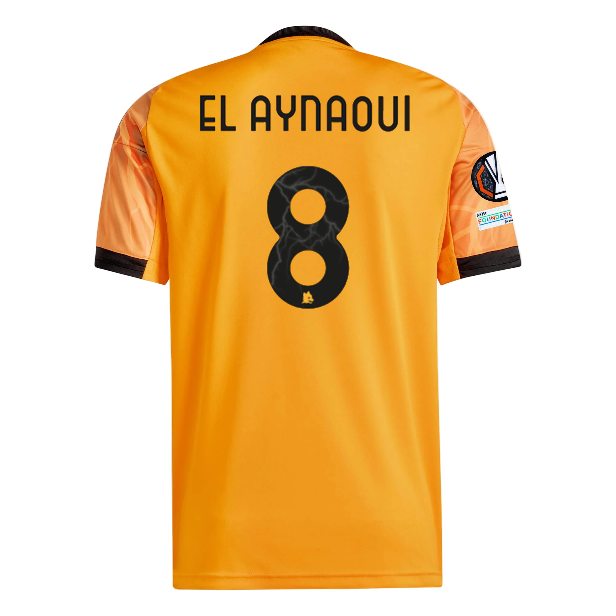 AS Roma Aynaoui 2025-2026 UEL Away Jersey – Authentic Shirt