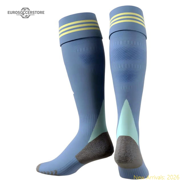 2025-2026 Black And Whites Away Athletic Socks (ash Blue)