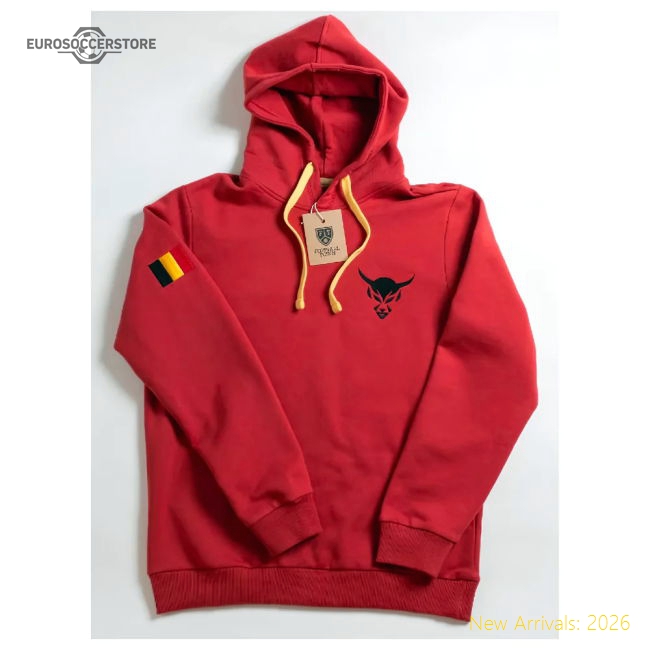 Belgium 2024-2025 Genuine Regular Hoodie - Slim Temperature-control