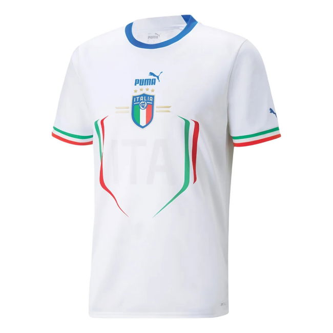 Match Worn Style Italy Away Player Jersey 2022-2023