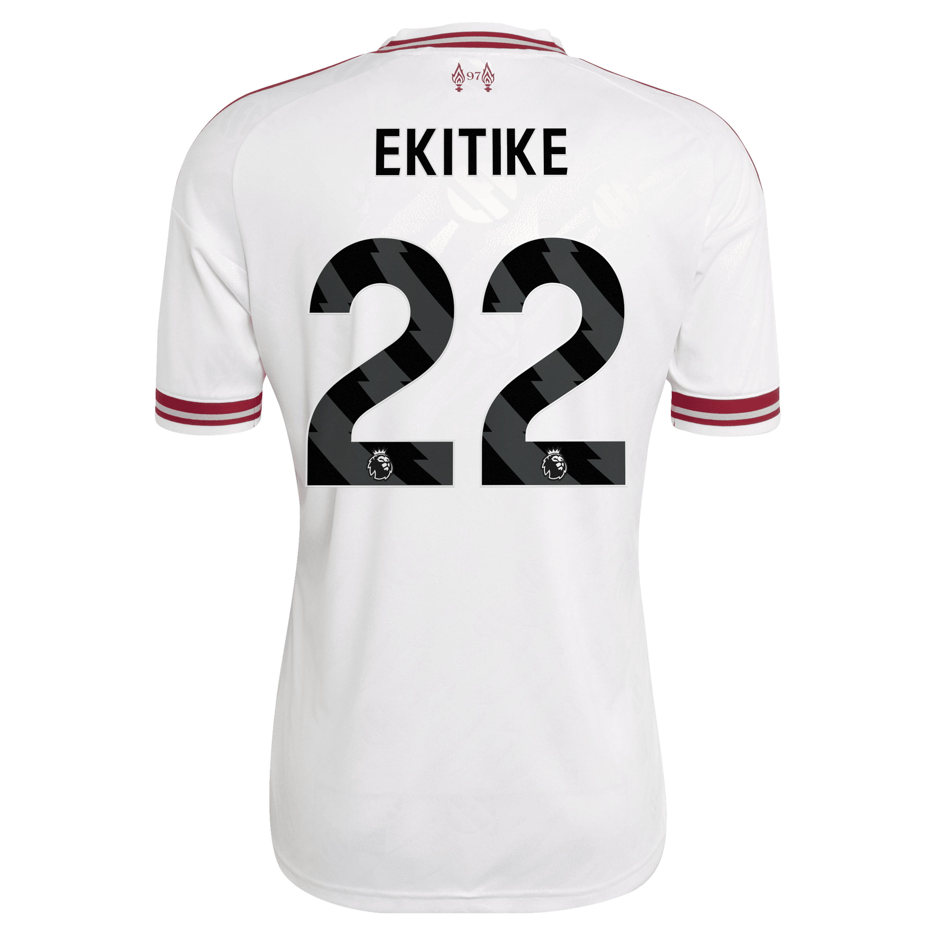 [SJH] Hugo Ekitike Liverpool 2026/27 Away Replica Jersey - White