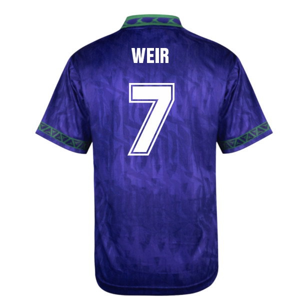 [HP] Hibernian 1992 Bukta Away Retro Shirt (Weir 7)