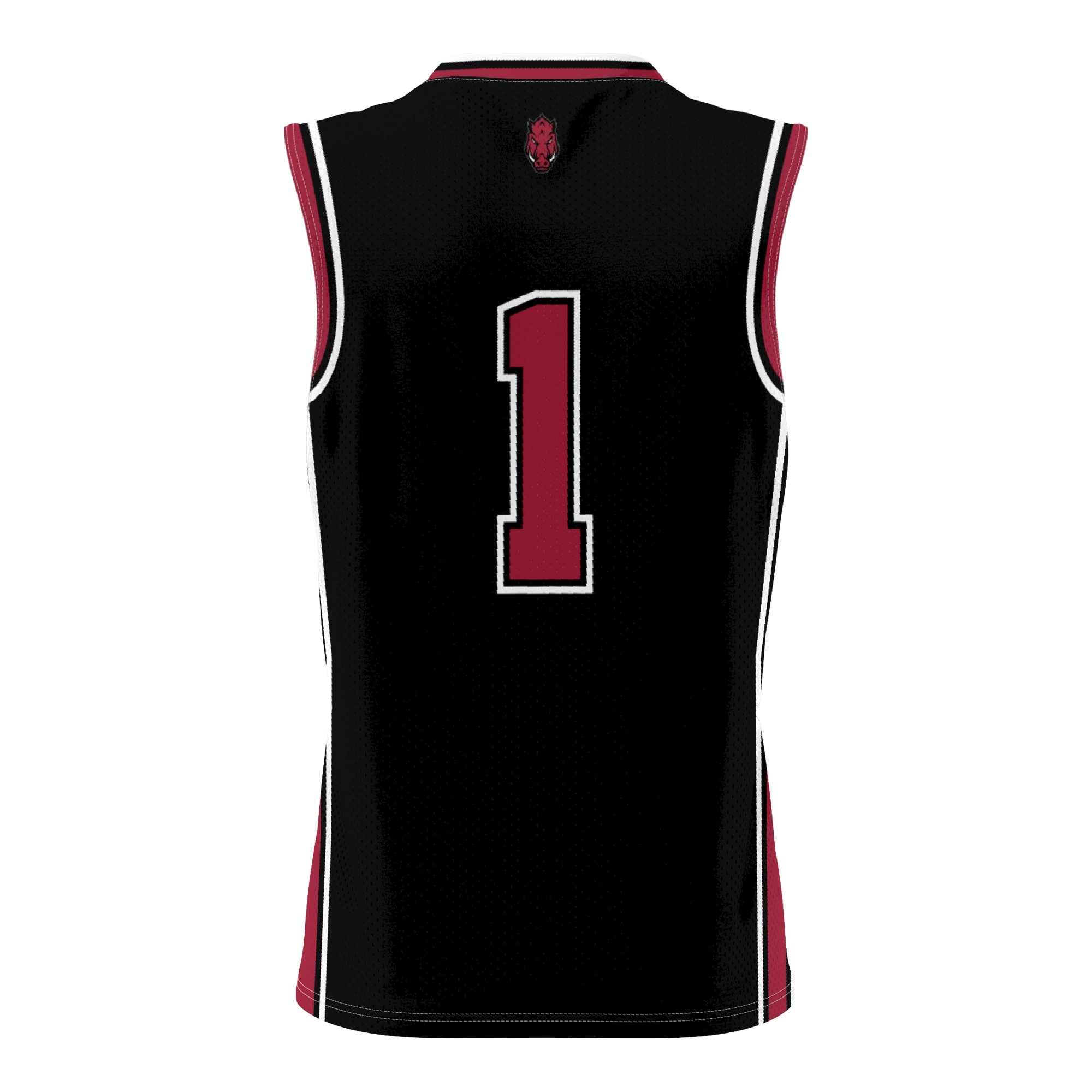 [NJP] Arkansas Razorbacks GameDay Greats Youth Lightweight Basketball Jersey - Black