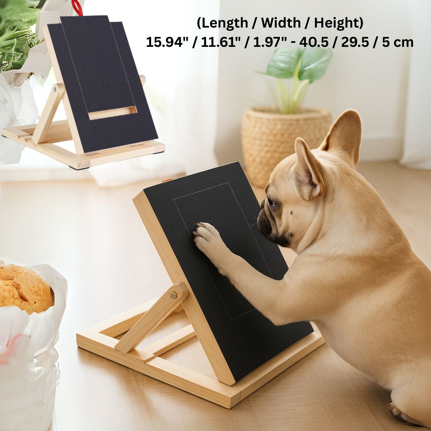 French Bulldog Self Grooming Nail Board For French Bulldogs – Safe And