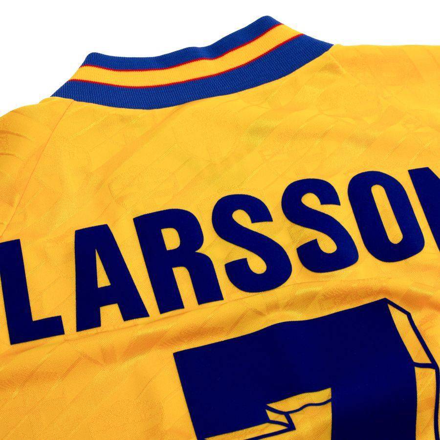 Sweden Home Shirt 1994 Size L LARSSON 7 (8/10)