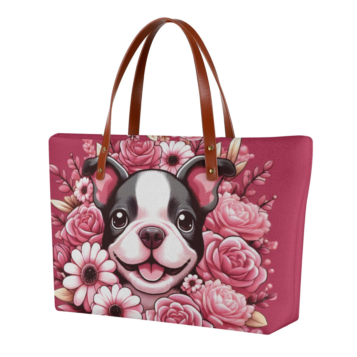 French Bulldog Lover Stella Women's Tote Bag For Boston Terrier Lovers Perfect Gift Idea