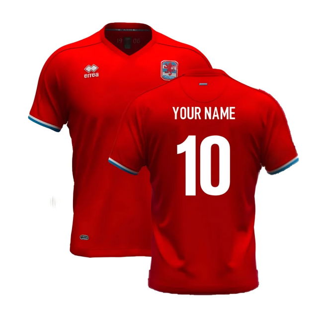Luxembourg Senior Team Elite Quality Home Professional Jersey