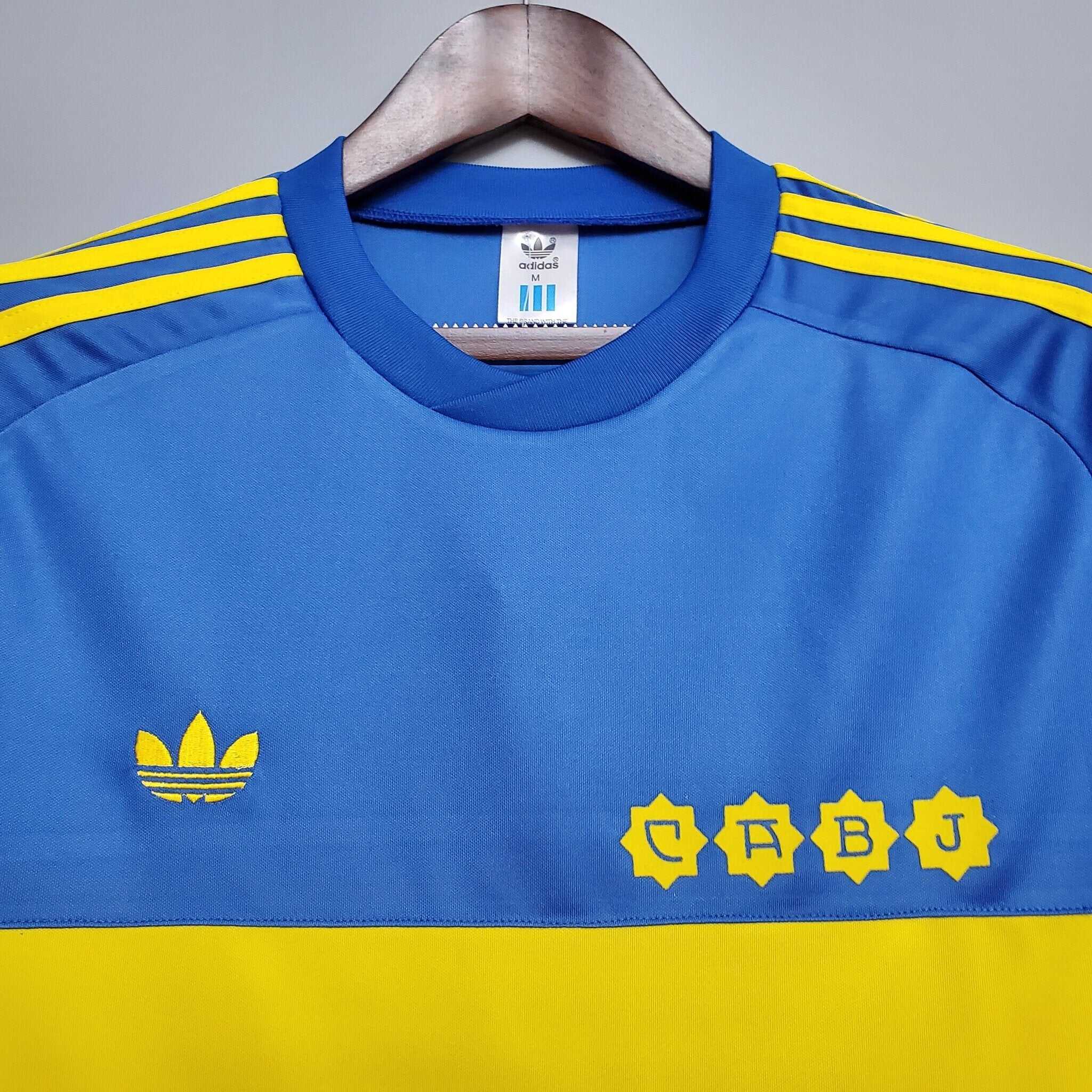 Cheap 1981 Boca Juniors Home retro kit