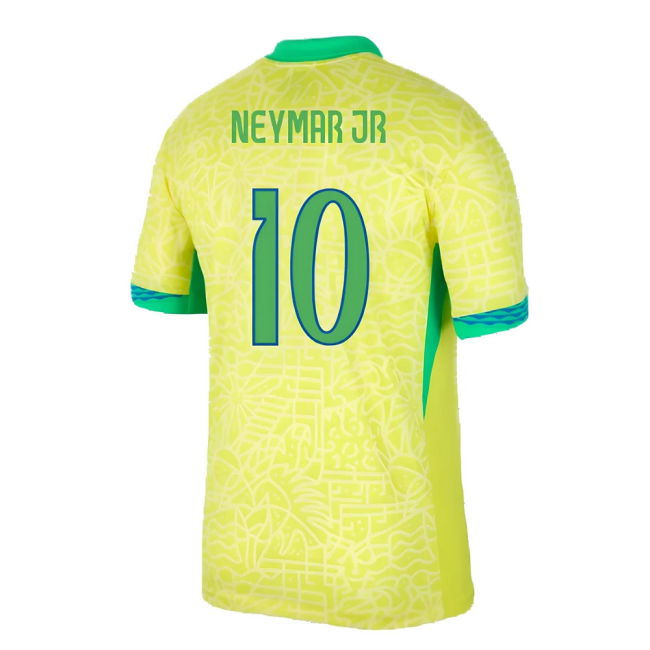Premium Brazil 2024-2025 Home Kit (Neymar JR 10)