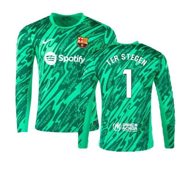 2024-2025 Barcelona Goalkeeper Home Shirt for