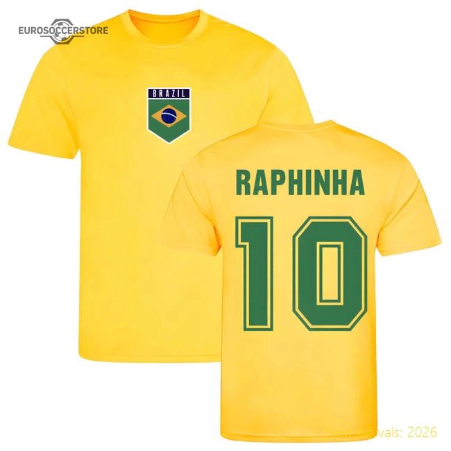 High-performance Football Brazil Jersey - Casual 2024-2025