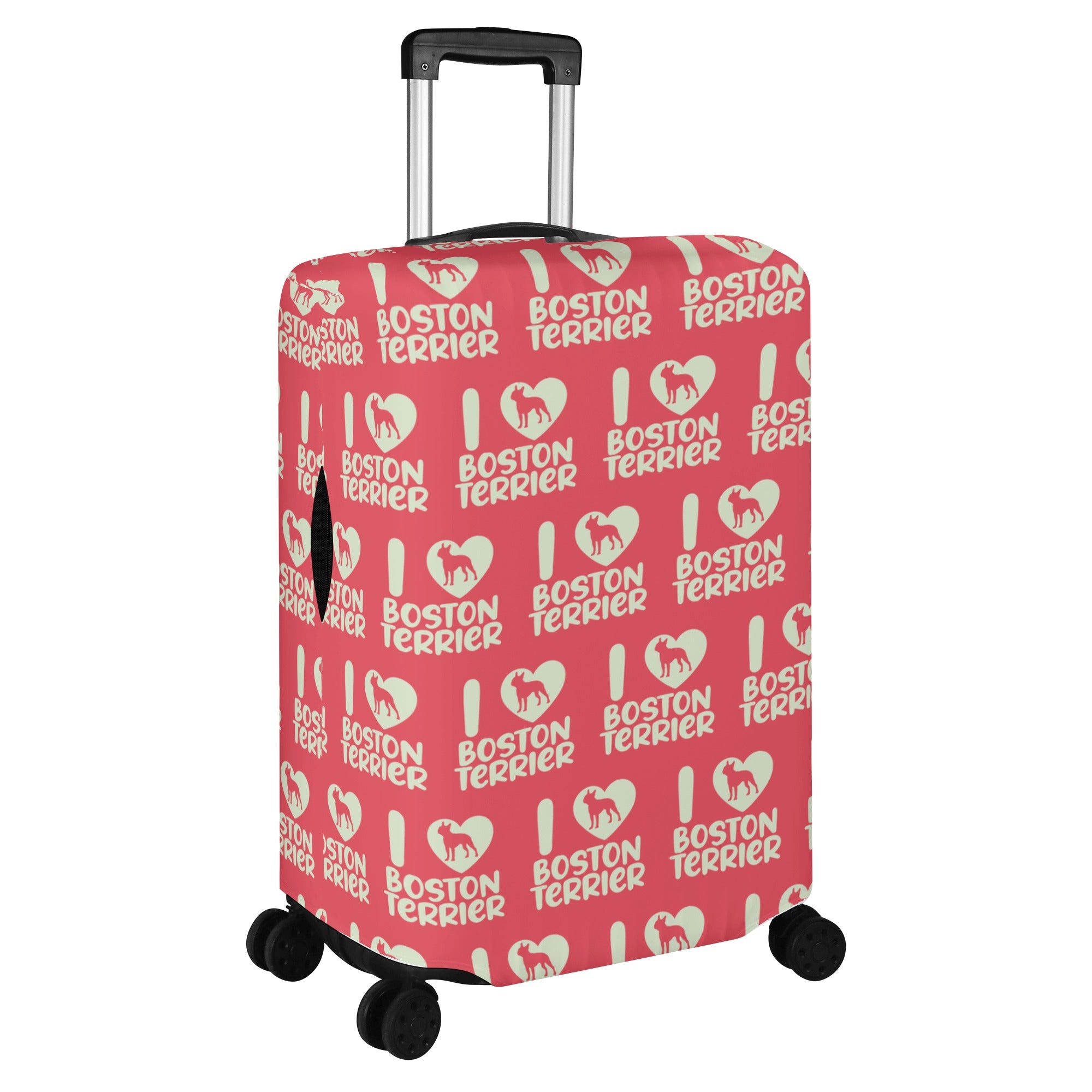 Luggage Cover For Boston Terrier Lovers Outdoor Use | Breed-optimized