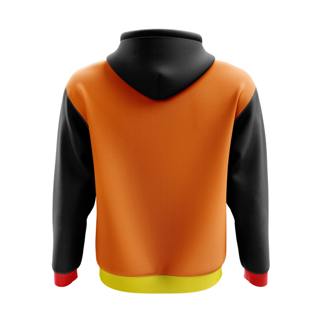 Bhutan Concept Country Football Hoody (orange) - Fan Collection