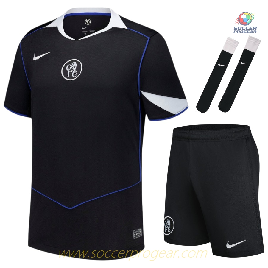 Chelsea Third Youth Kit Soccer Shirt 2025/26 Collection