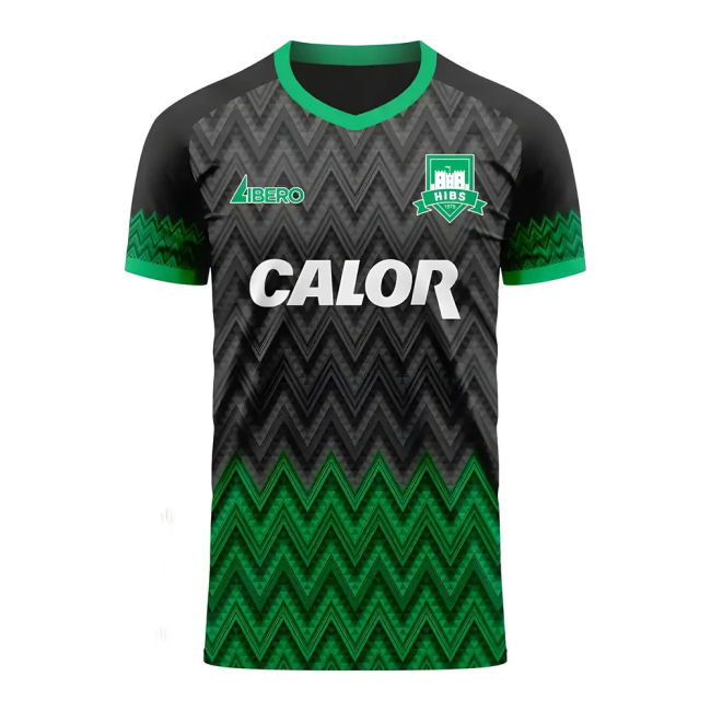Hibs Second Kit Hibernian 202 #5 Retro Collection Official Merch (v8)