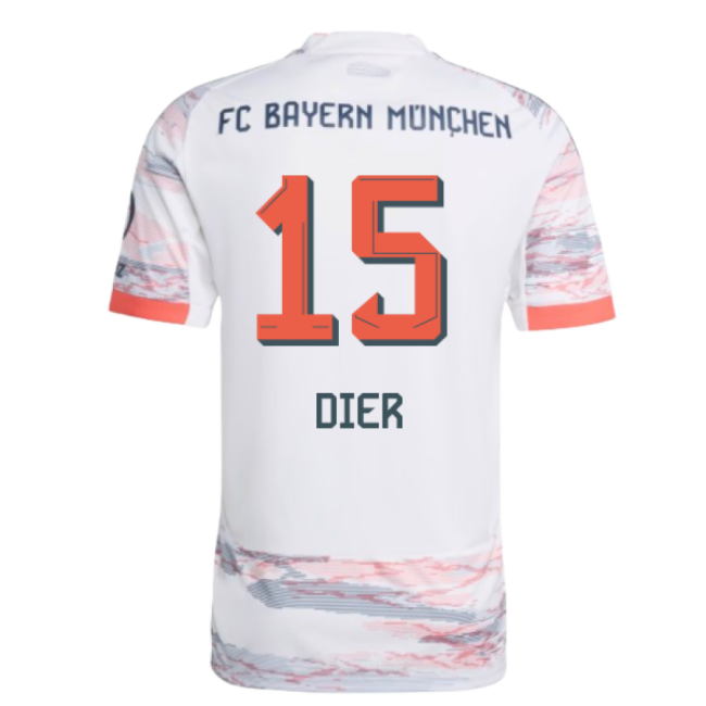High-quality 2025-2026 Bayern Munich Alternate Jersey (dier 15)