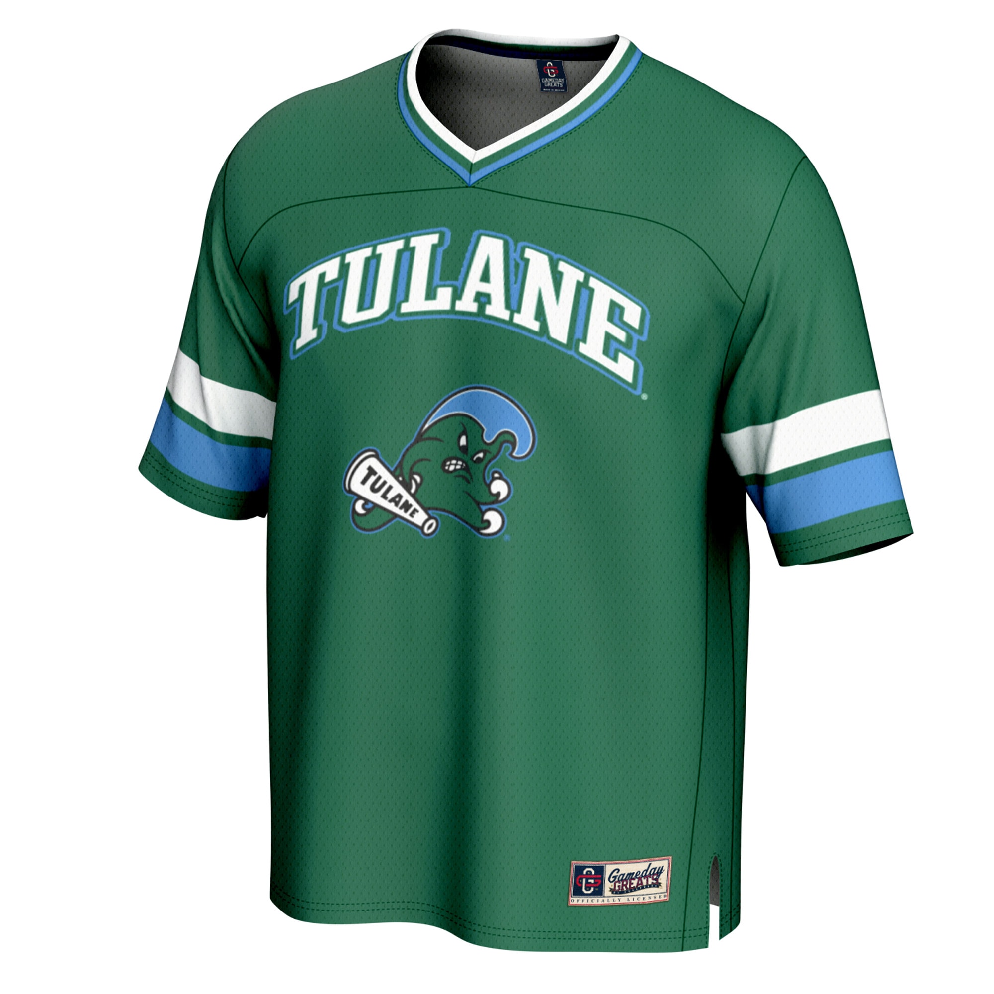 Tulane Green Wave GameDay Greats Youth Spirit 2026 Season Football Jersey - Green