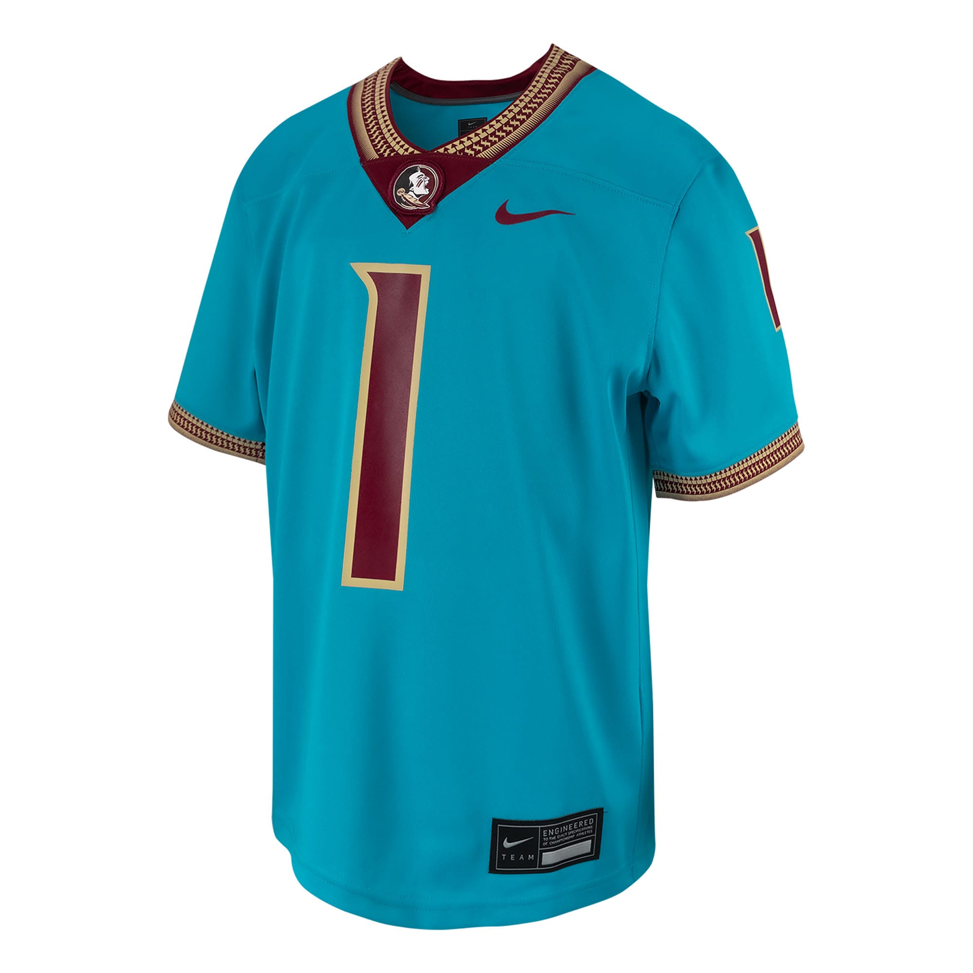[NJP] Florida State Seminoles Toddler Untouchable Replica Game Jersey - Turquoise