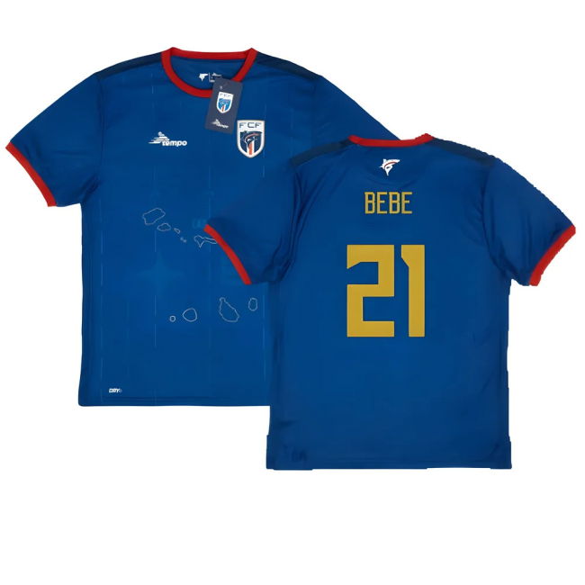 Exclusive-Design 2024-2025 Cape Verde Home Shirt (Bebe 21)