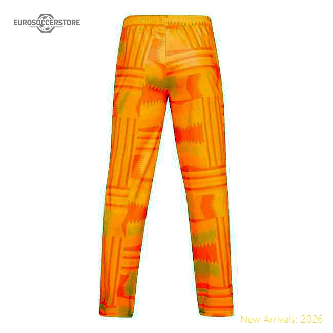 2023-2024 Black Stars Ftblculture Pants (yellow) - Affordable