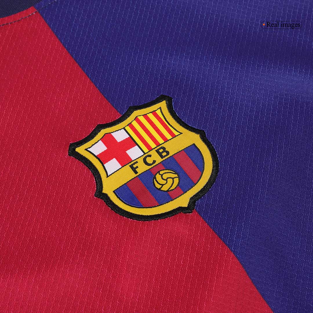 Kid's Barcelona Home Soccer Jersey Kit(Jersey+Shorts) 2024/25-Spotify