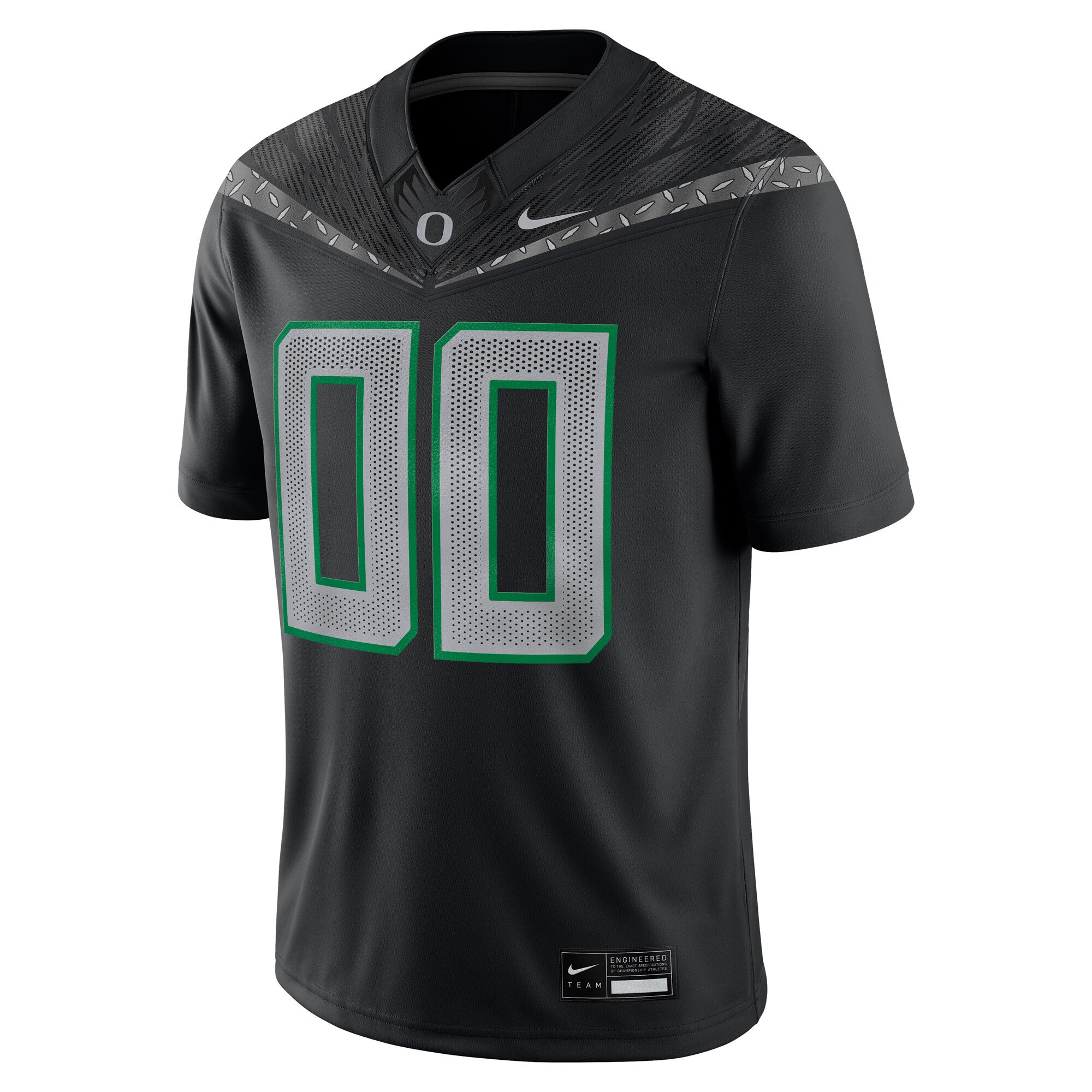 [NJP] Oregon Ducks Custom Game Jersey - Black