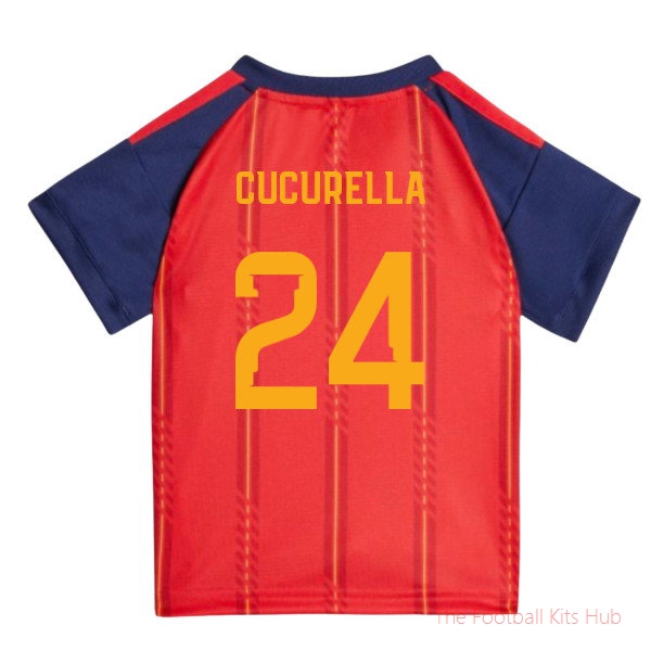 2026-2027 Spain Home Baby Kit (Cucurella 24)
