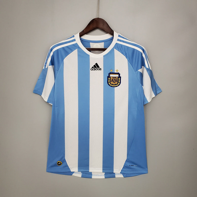 2010 Argentina Home retro shirt