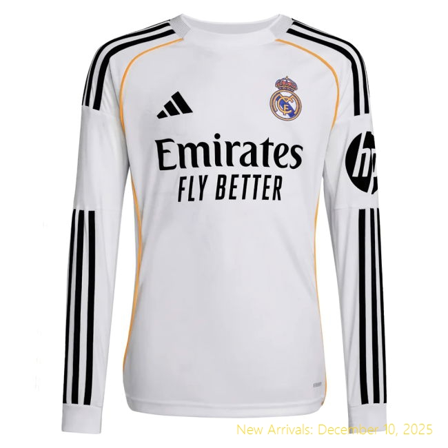 2025-2026 RM Shirt - Home Edition - Official (Valverde 8) - Kids...