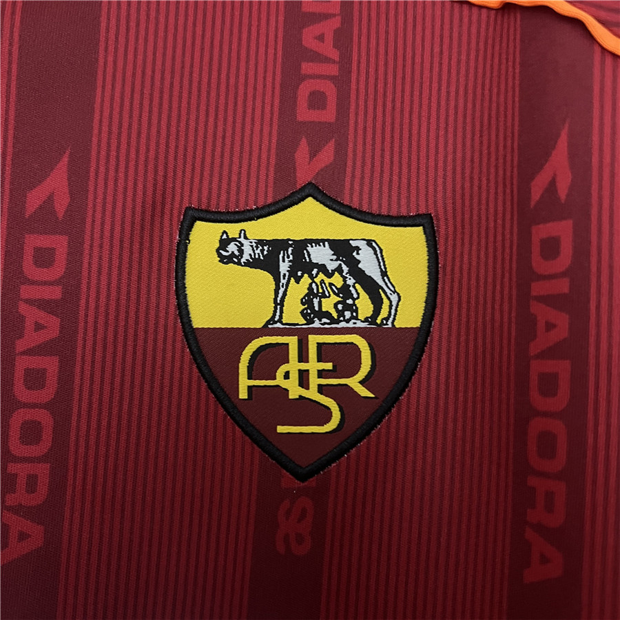 Genuine High Performance AS Roma Home Retro Shirt 199900