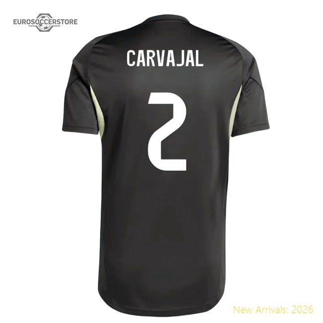 Official 2025-2026 Real Madrid Training Jersey (Utility Grey) (Carvajal