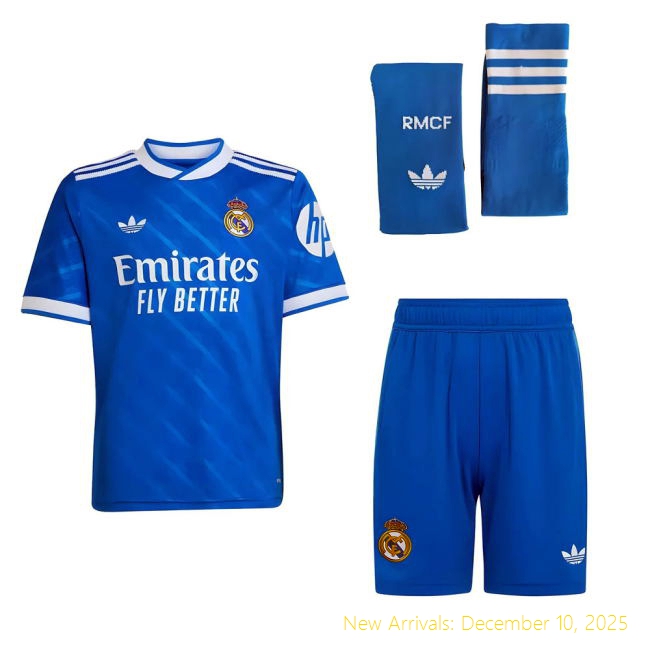 Real Madrid Official Third - Match Day Essential - Soft Cotton