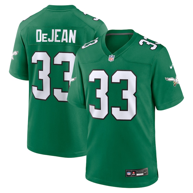 None Cooper DeJean PHI Eagles Powerful Affordable Jersey Football Appa