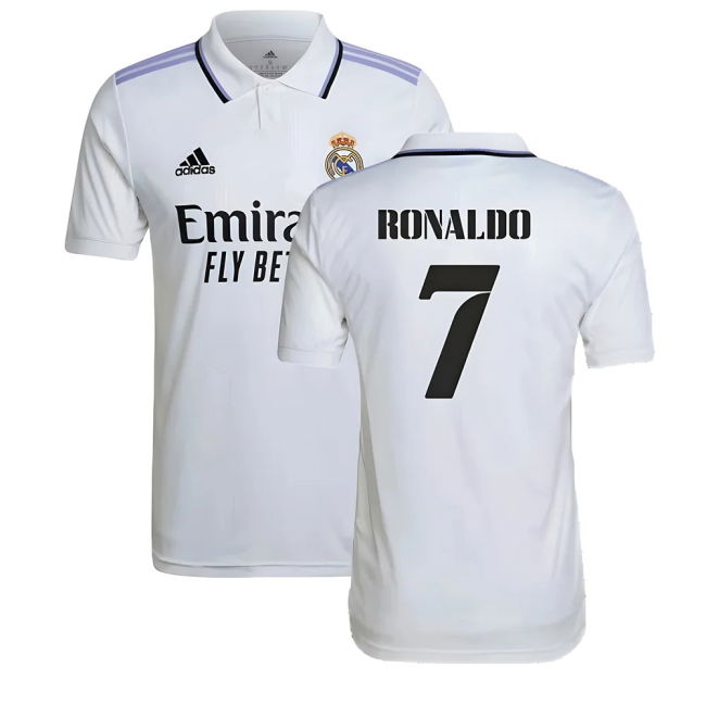 Real Madrid (rm) Official 2022-2023 Home Soccer Jersey - Durable