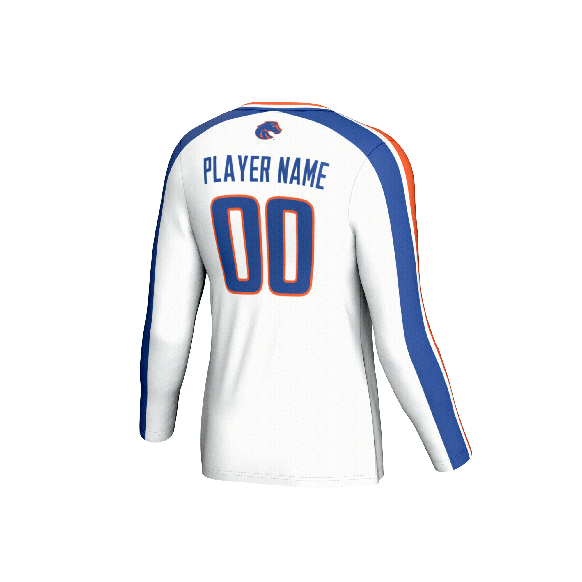 [NJP] Boise State Broncos GameDay Greats Youth NIL Pick-A-Player Collegiate Women's Volleyball Lightweight Fashion Jersey - White