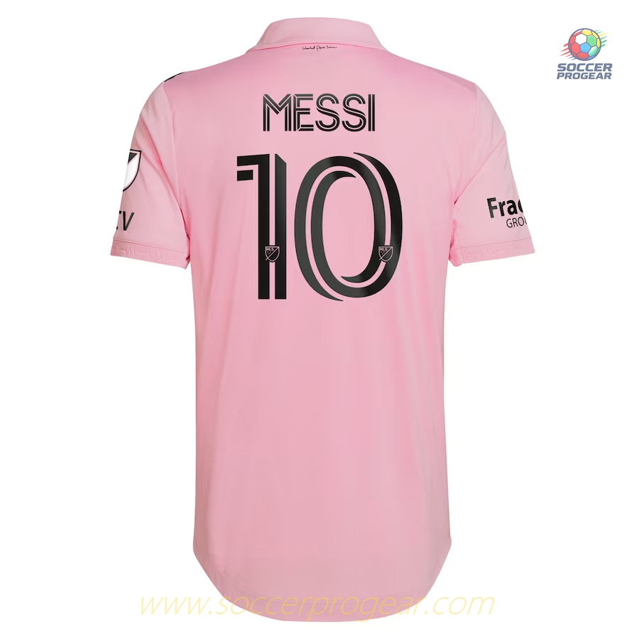 Inter Miami Messi Youth Soccer Uniform Football Shirt 2022 2023 Home
