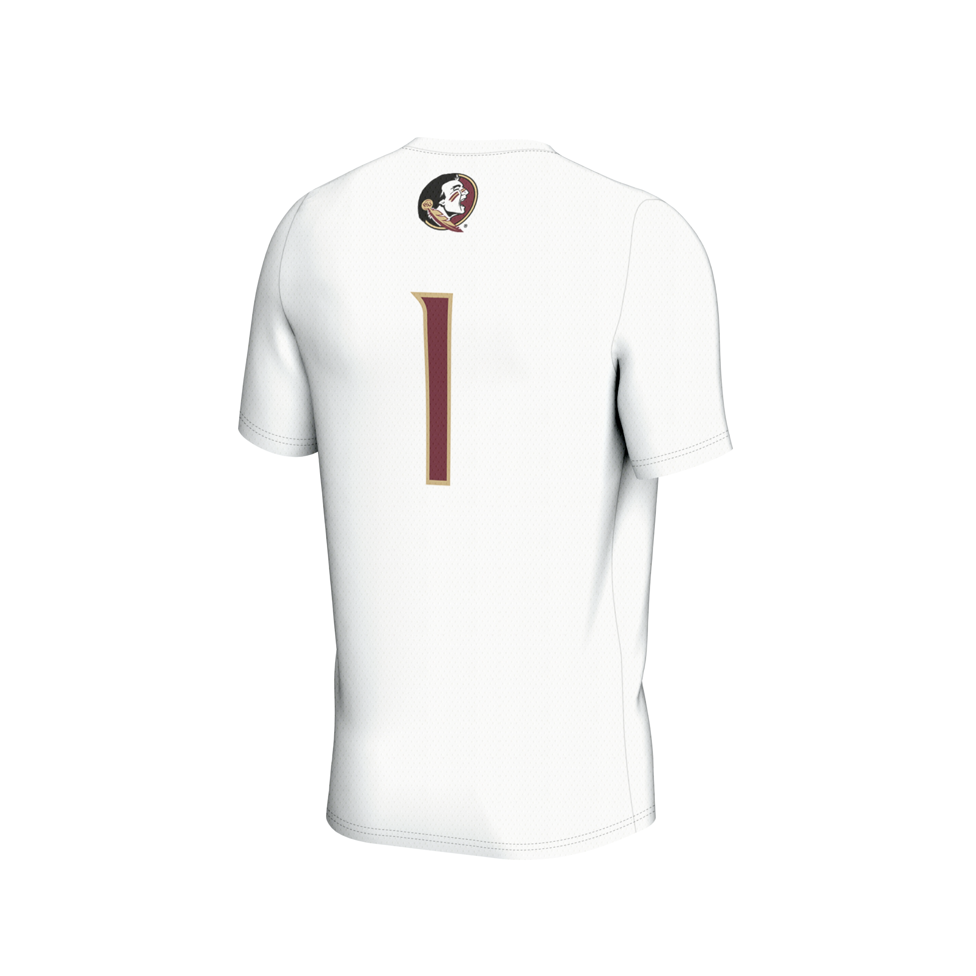 [NJP] Florida State Seminoles GameDay Greats Youth Lightweight Collegiate Soccer Fashion Jersey? - White