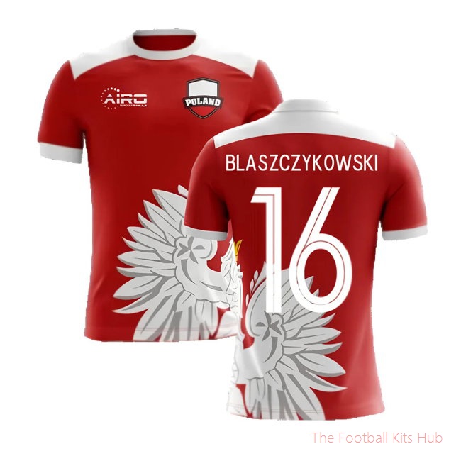 [LK] 2025/26 Poland Away Football Shirt (Blaszczykowski 16)