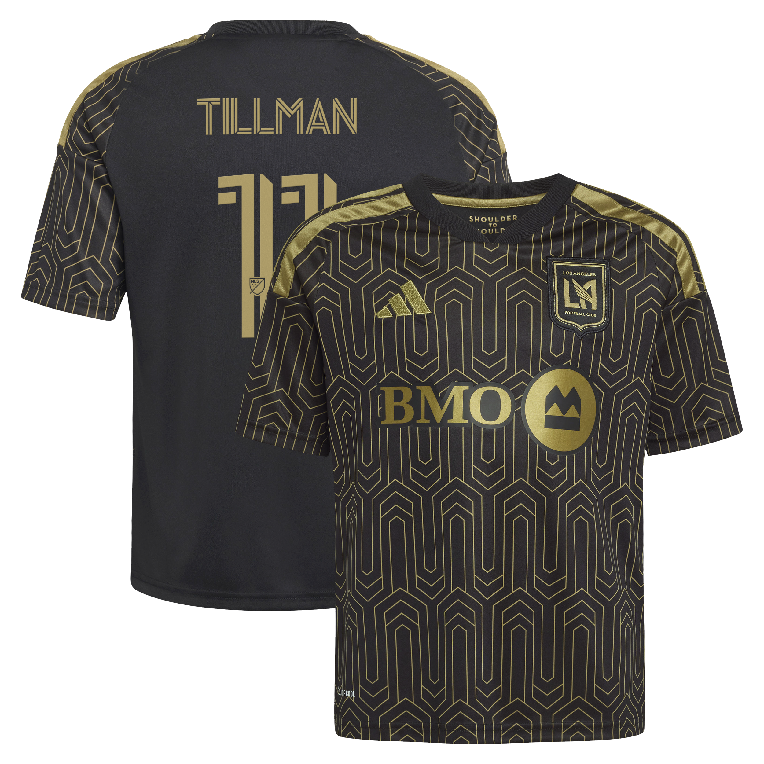 [JED] Timothy Tillman LAFC Youth 2026 Primary Kit Replica Jersey - Black