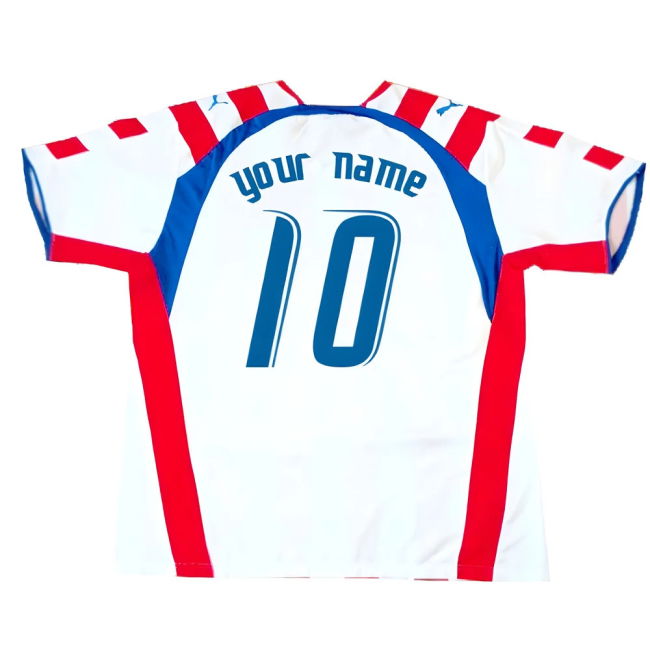 Paraguay Pro Home Jersey 2006-2007